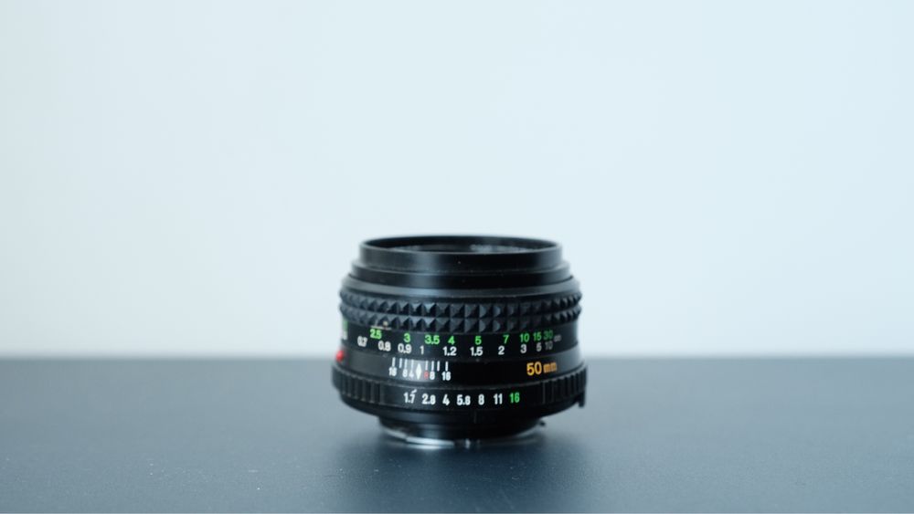 Minolta xg-m та обʼєктив minolta md rokkor 50mm f1.7