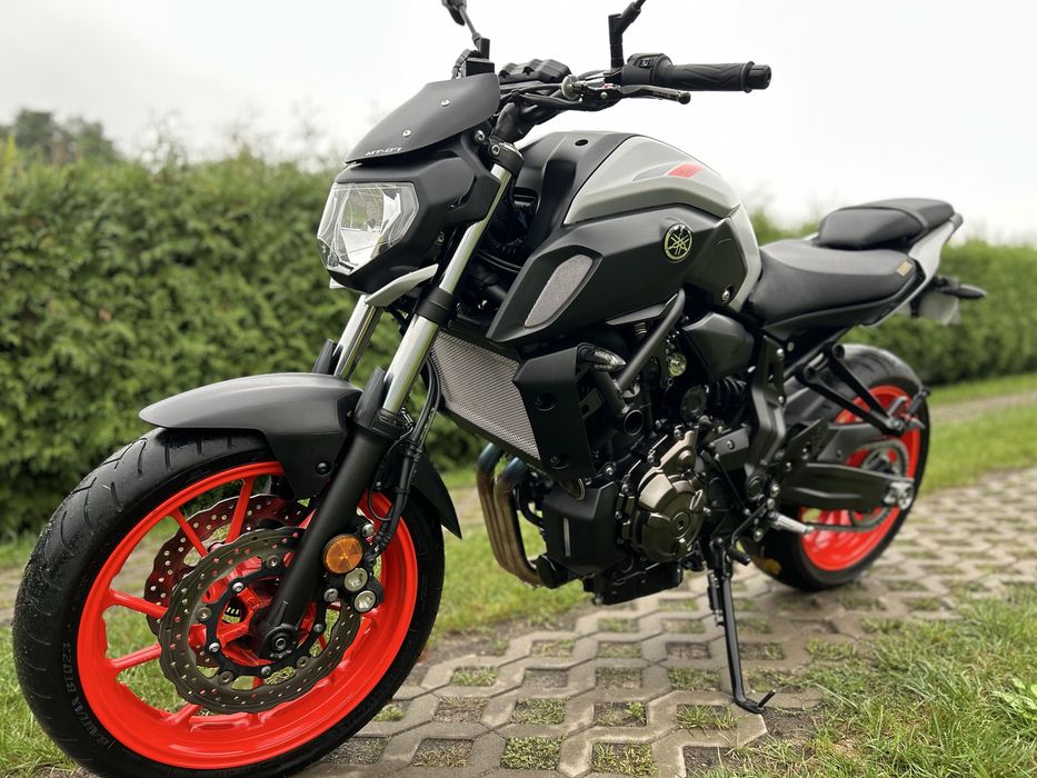 Yamaha MT07 A2 35 KW fluo doinwestowany MT 07 ABS kanapy Comfort