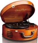 Gramofon Retro Lenco TT-34 Drewniany Wbudowane Głośniki Nowy Gwarancja