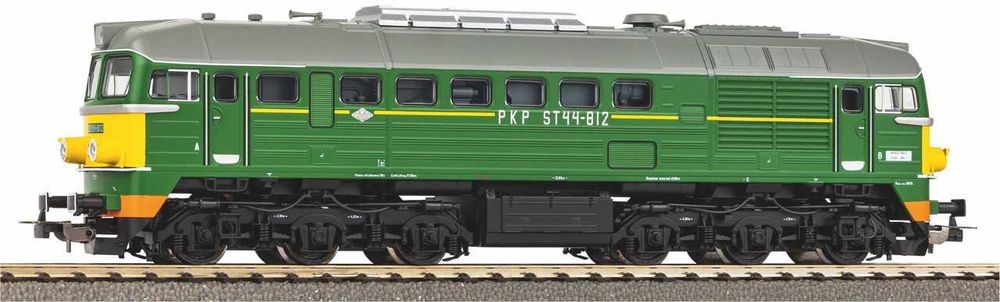 PKP - PIKO - h0 - 52953 - Lokomotywa spalinowa ST44-812 DCC ESU