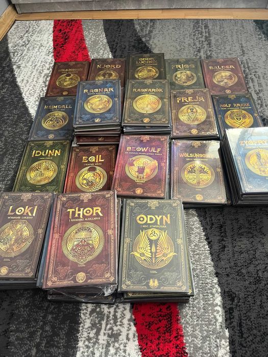 Kolekcja hachette mitologia Nordycka 55 tomów