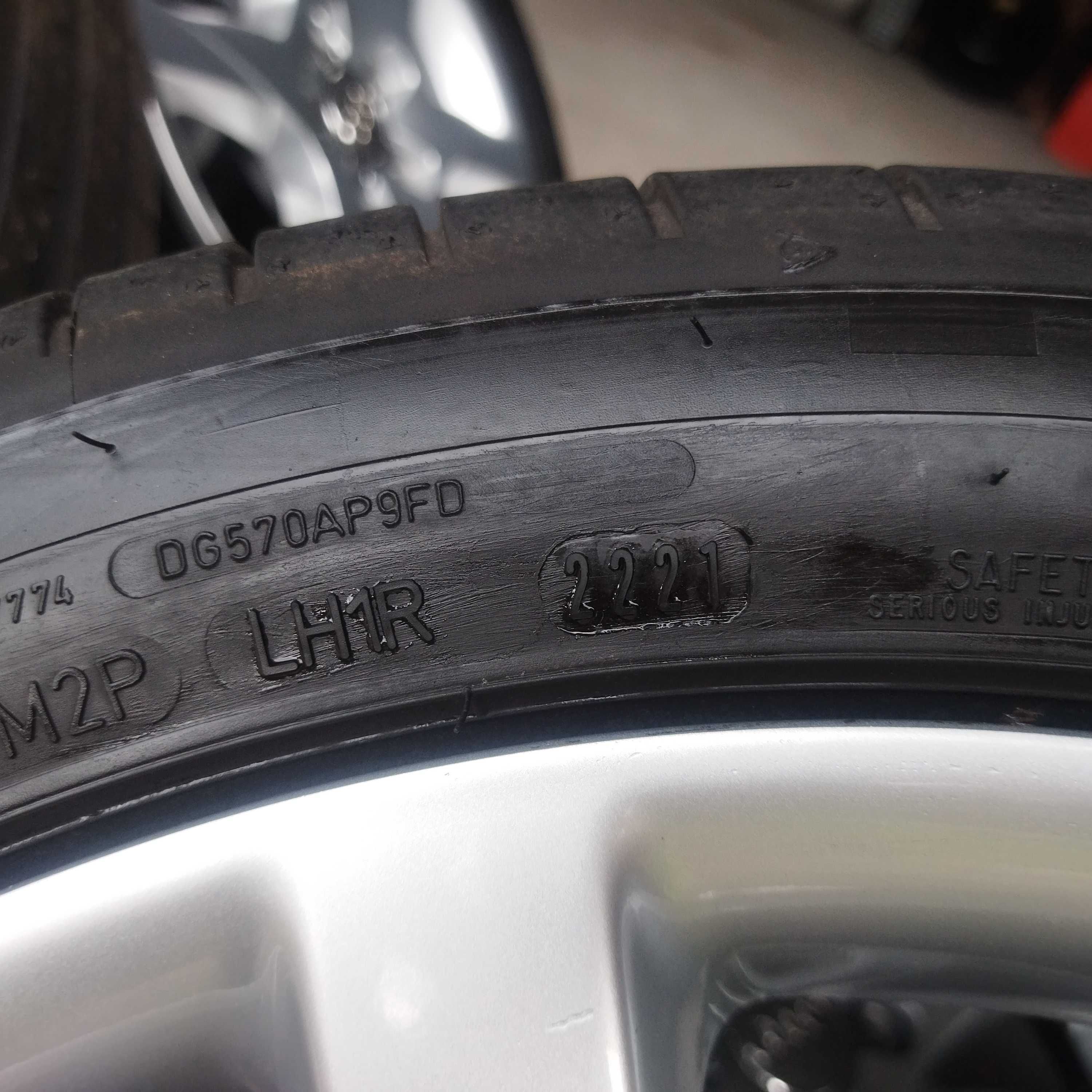 Koła alufelgi 18" + nowe opony dunlop 245/40/R18 audi a4 b8 b9 a5