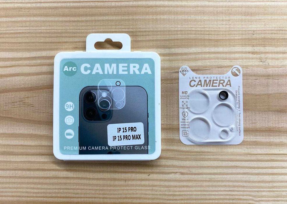 Película de vidro câmara traseira iPhone 15/15 Plus/15 Pro/ 15 Pro Max