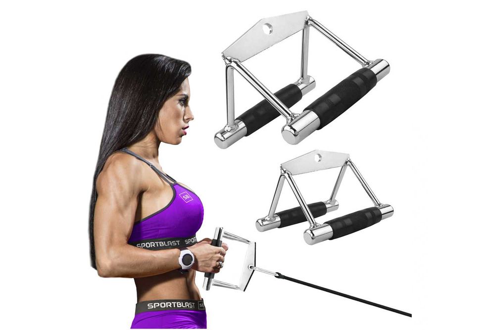 Uchwyt do wyciągu trójkątny ogumowany podwójny PO