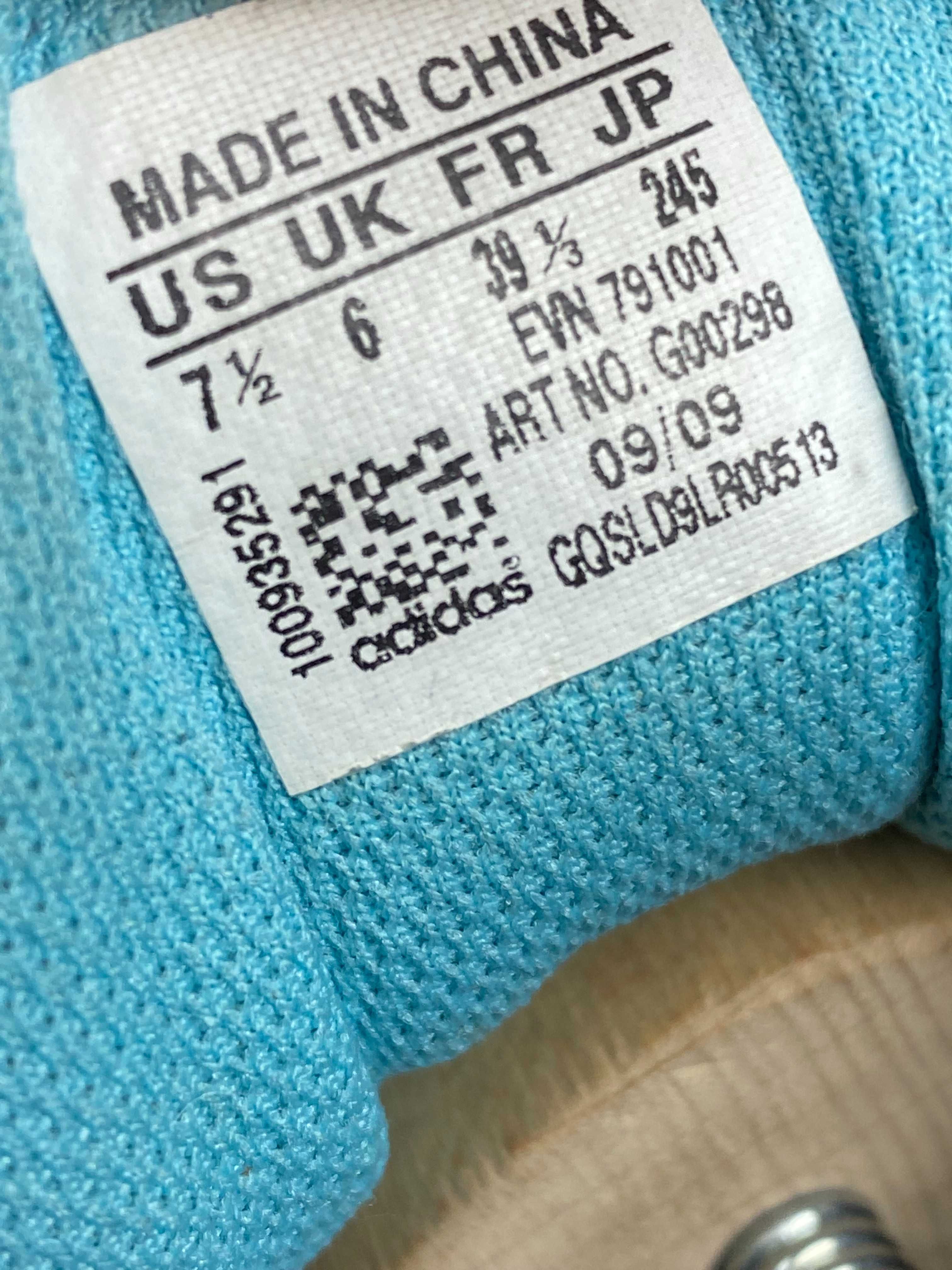 Кроссовки adidas adiprene Original синие замша 39р