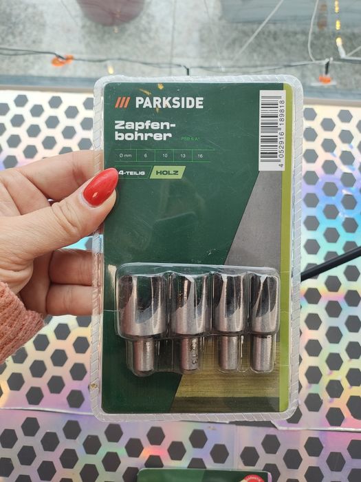 Wiertła Parkside zestaw