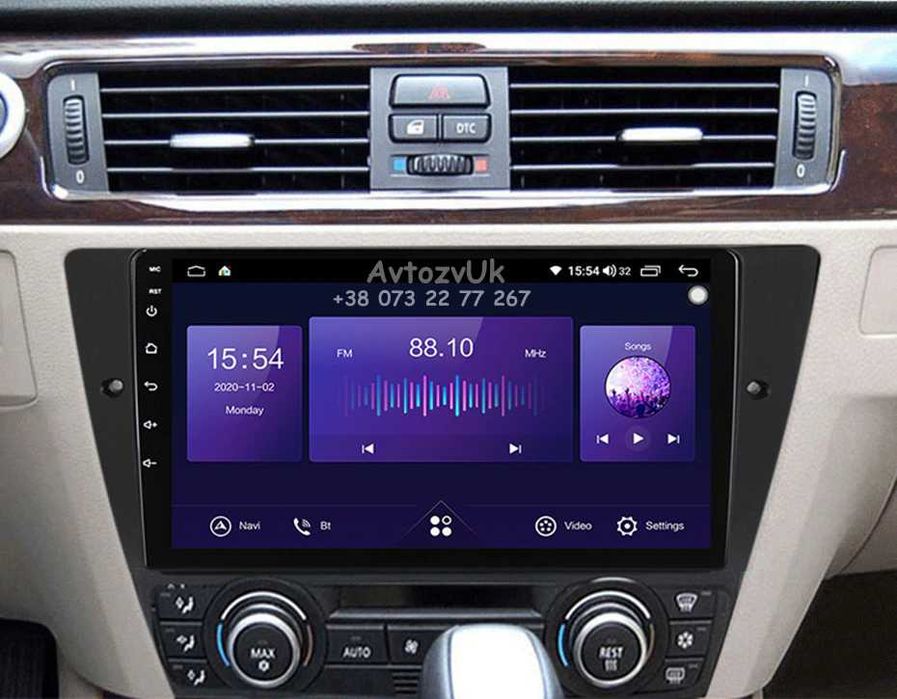 Android 14 e90 BMW M3 e91 e92 e93 GPS DVD 2 дин е90 CarPlay Магнитола