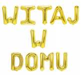 Witaj w domu napis foliowy