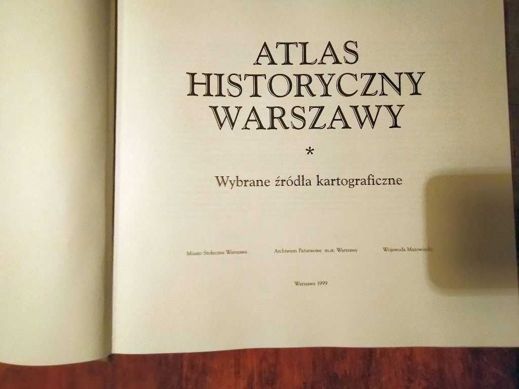 Jankiewicz Atlas historyczny Warszawy