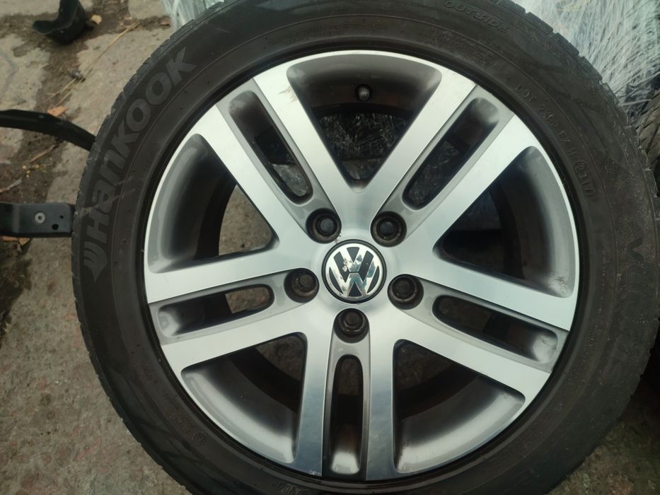 Диски 5 112 R16 титани 5/112/r16 діски р16 Гольф пасат шкода Ауді 16