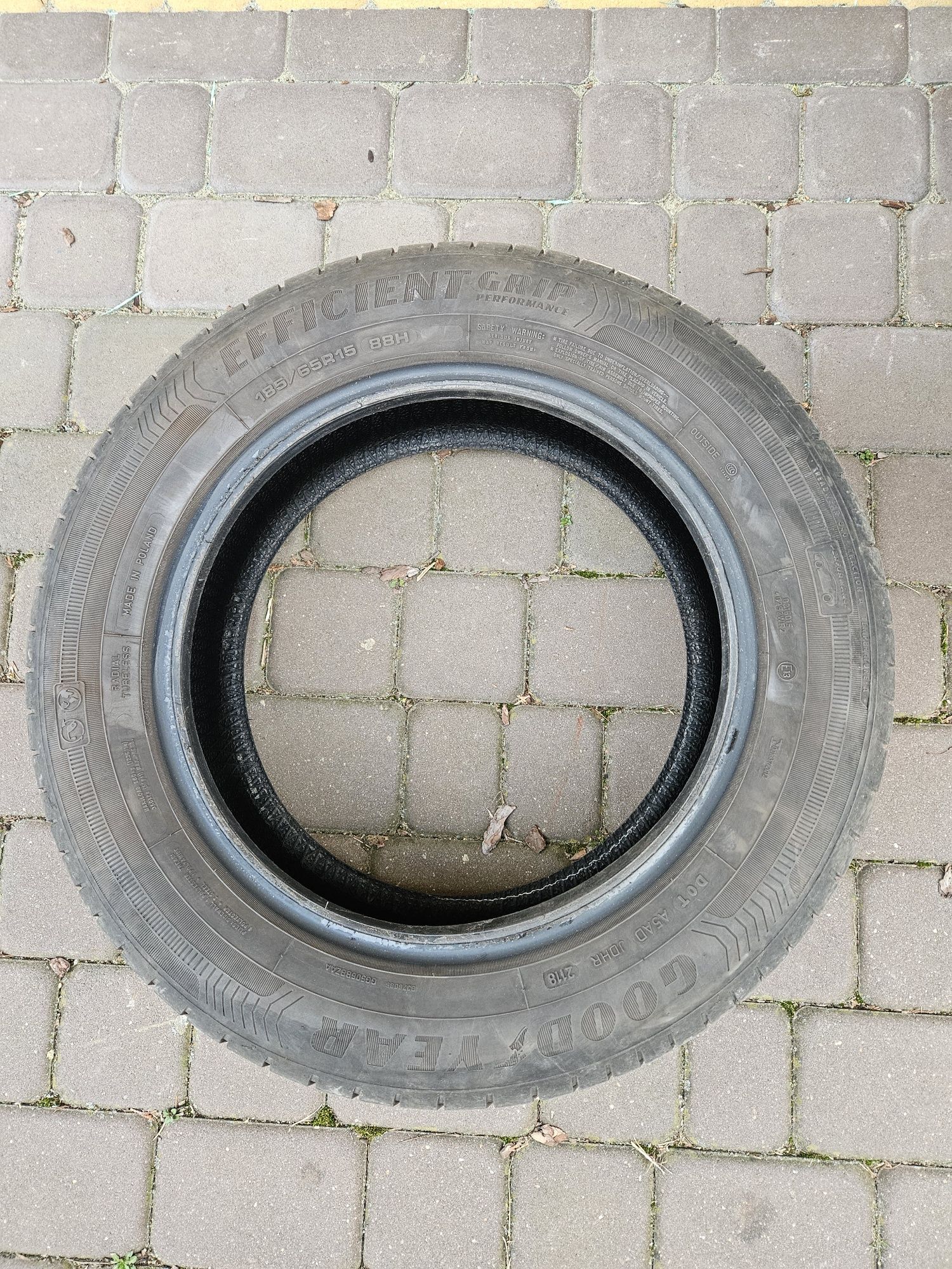 Opony letnie 2szt. goodyear 185 65 r15