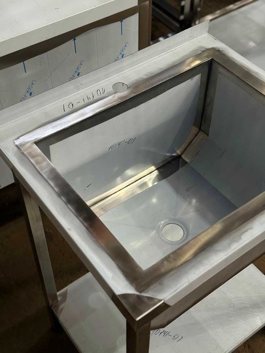 Мойка 600х600 глибина 300мм. Ванна мийна нержавійка.