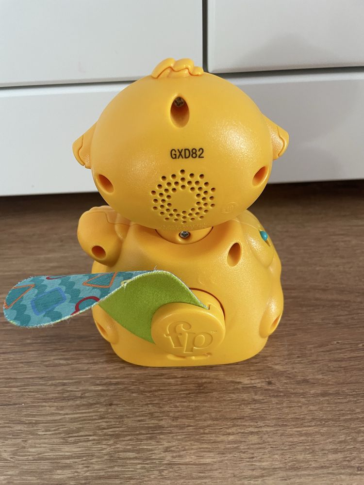 Interaktywny Fisher-Price Bóbr GXD82 żółty