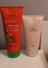 zestaw balsam avon Rare Pearls i oriflame Love Nature