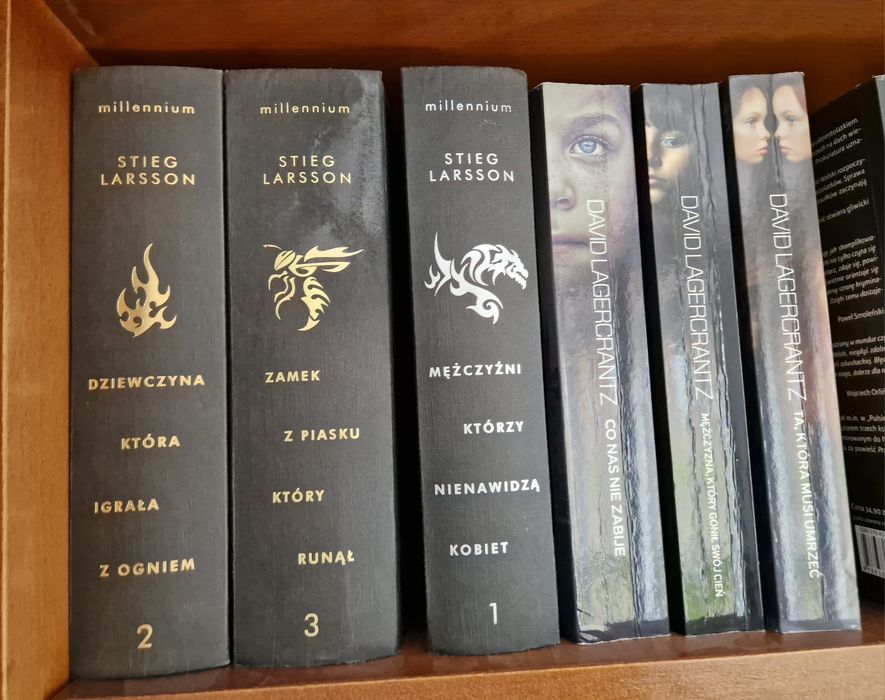 Saga Millenium 3 t. Larsson + 3 t. Lagercrantz