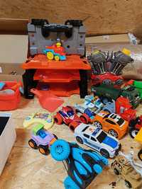 Mega paka zabawki warsztat auta lekarz zoo narzędzia