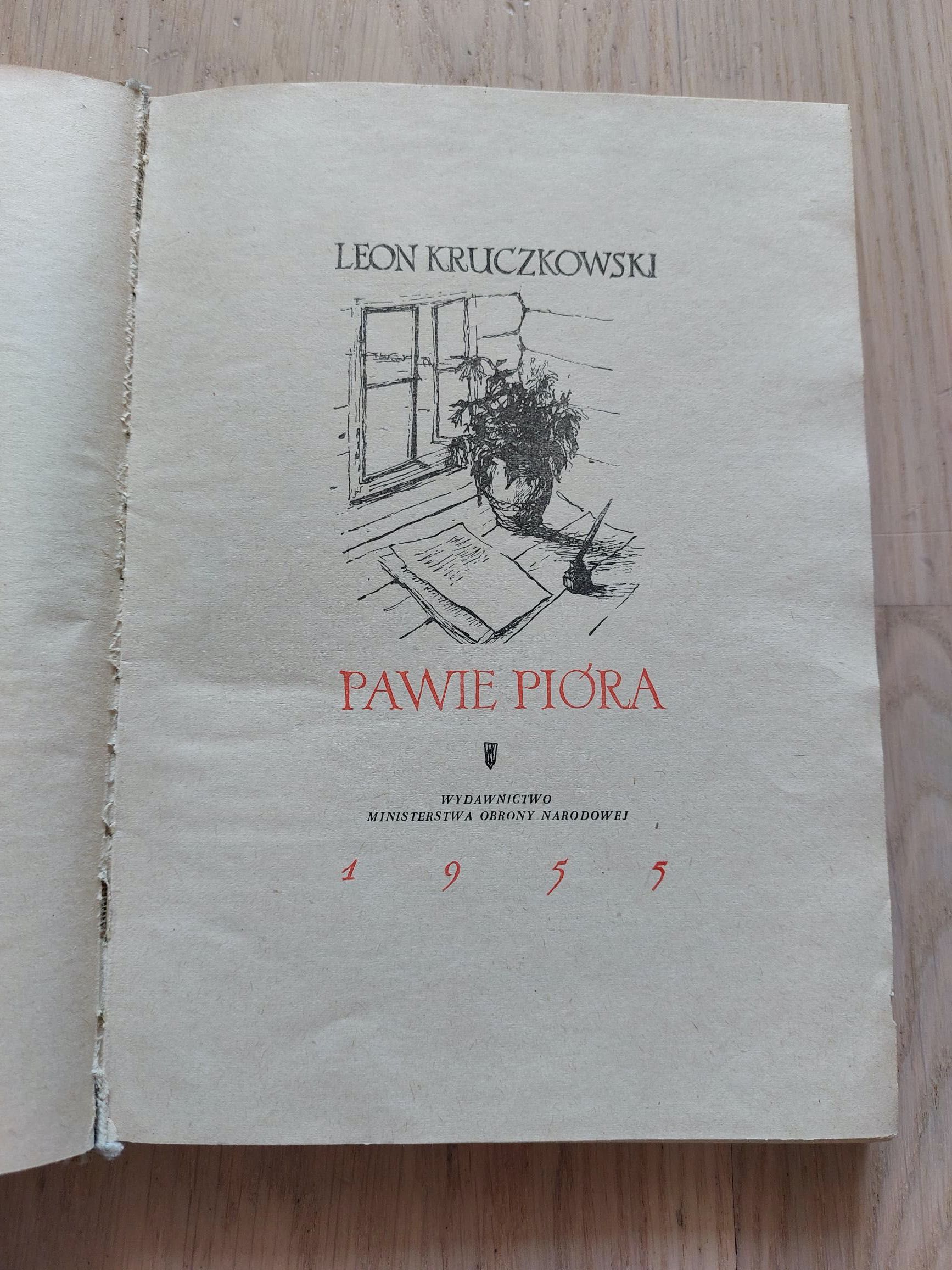 Pawie Pióra, Leon Kruczkowski, Wydawnictwo MON 1955