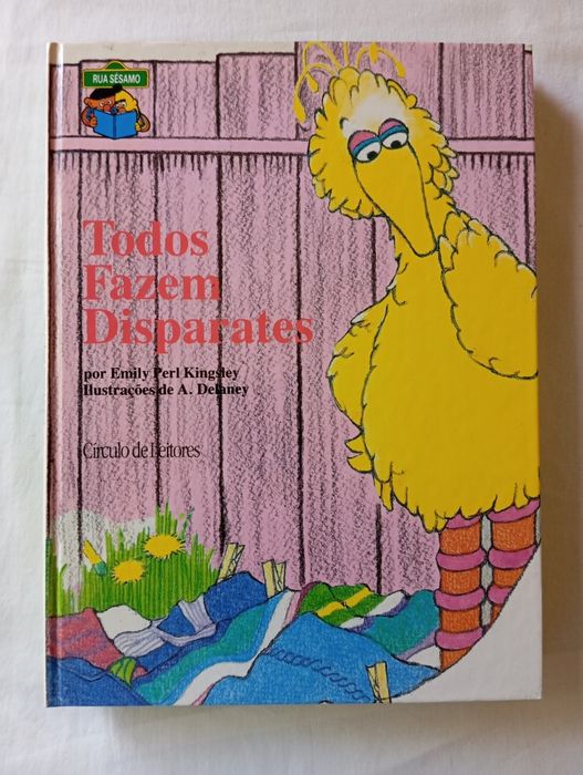 Livro Rua Sésamo Todos Fazem Disparates