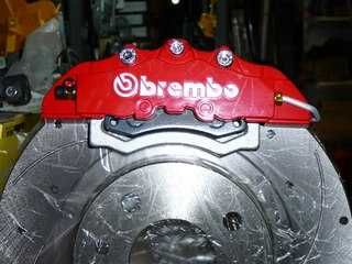 Декоративные накладки на тормозные суппорта "BREMBO"