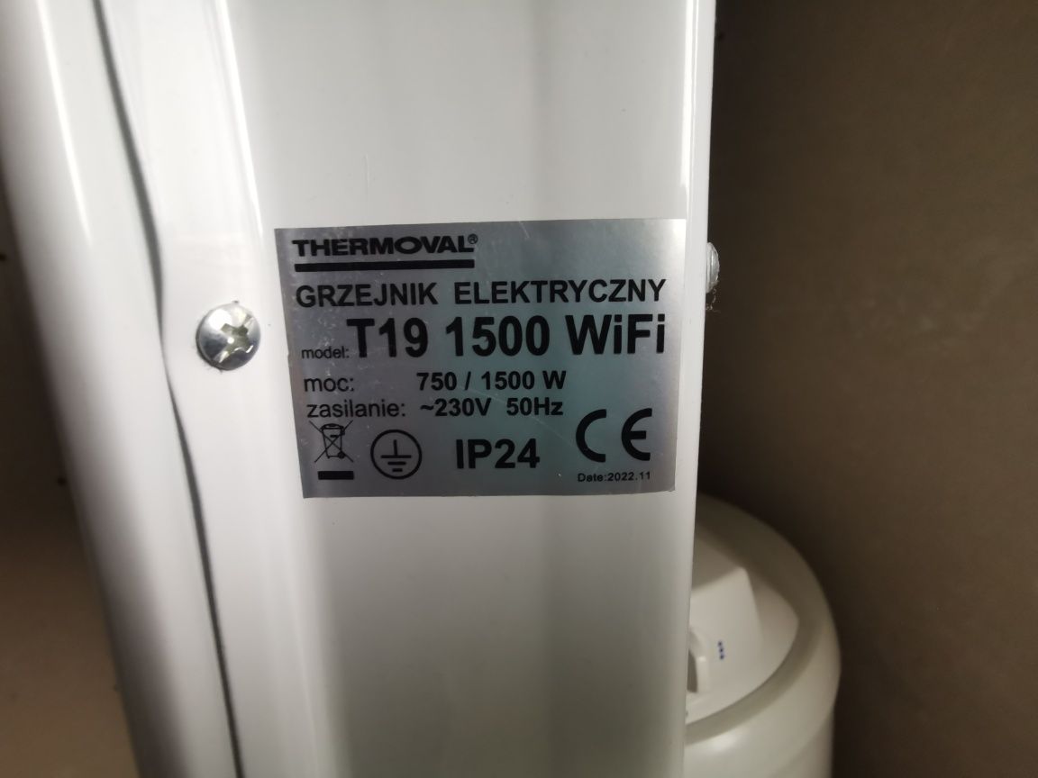 Bojler Delfin elektryczny 60l plus grzejniki elektryczne.