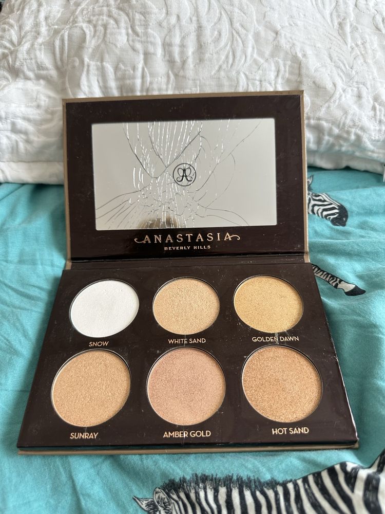 Malowanie Anastasia Beverly Hills rozświetlacze