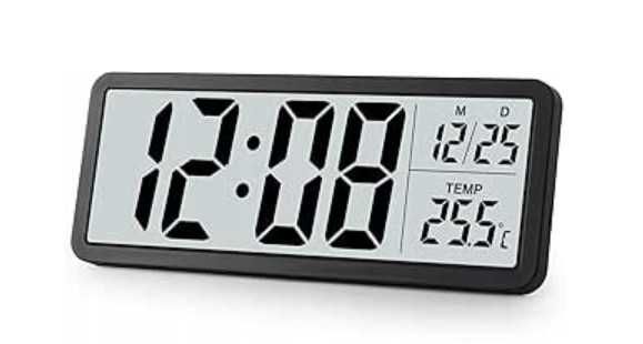 Zegarek cyfrowy z dużym wyświetlaczem na baterie SUKEEN VGW-801T