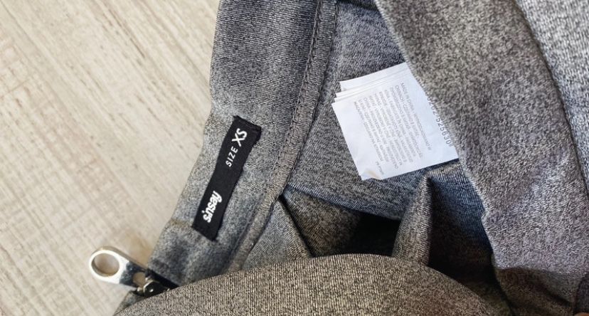 Szara spódniczka damska