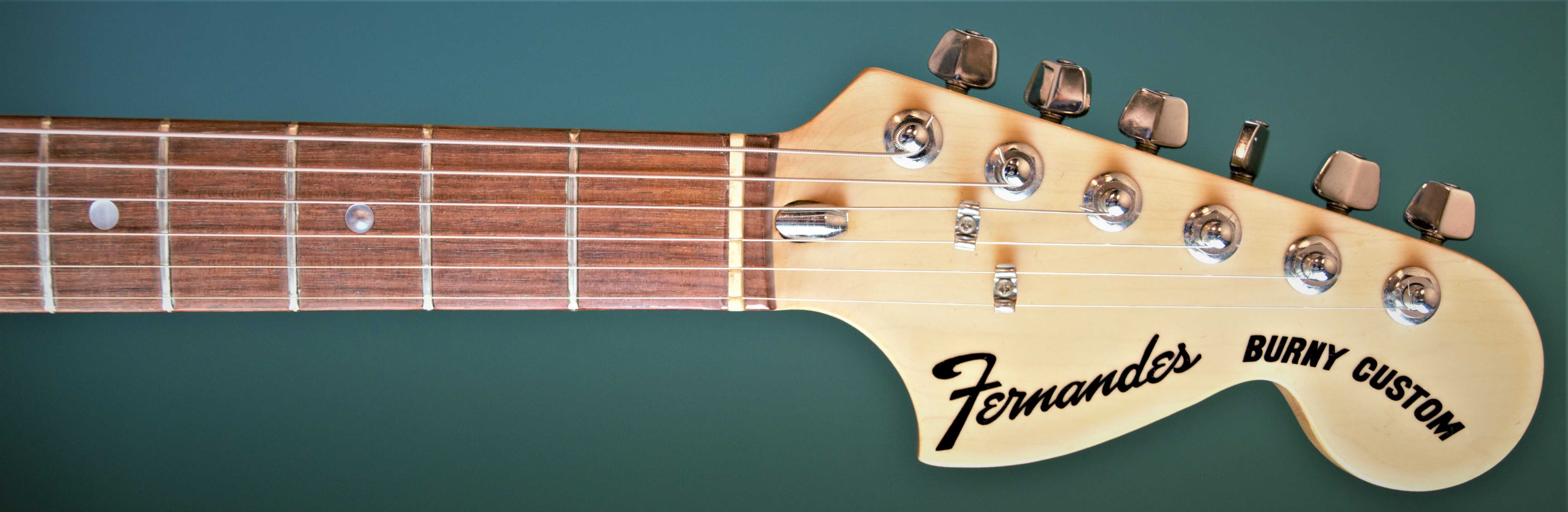 Burny custom stratocaster FERNANDES FPH-60,  1976 rok