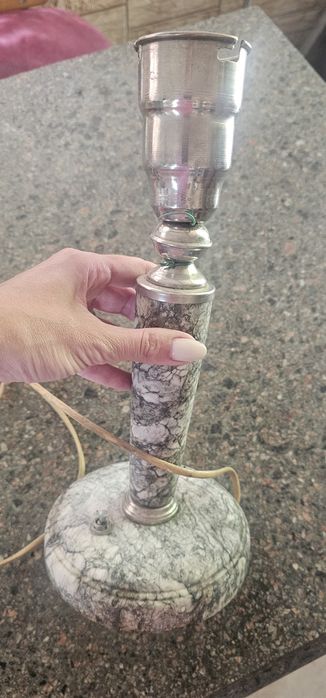 Ретро лампа ,лампа,сссо ,каменная лампа