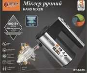 Міксер ручний 800Вт 5 швидкостей BITEK BT-6629 25000 об/хв