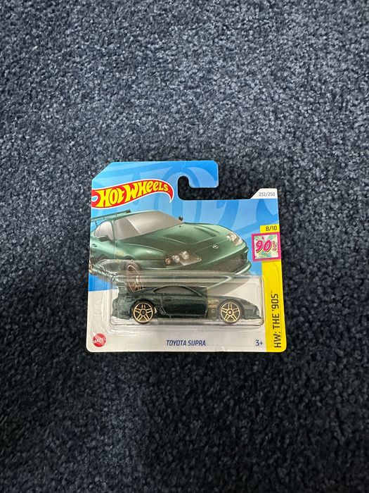 hot wheels toyota supra mk4 zielona
