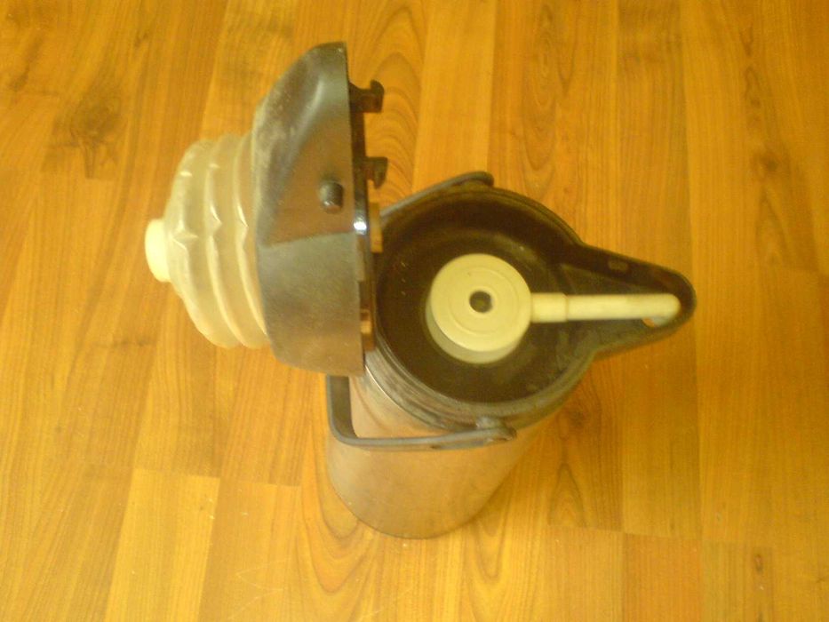 Termos Pompka Ricco 1,9 l bez pokrywy obudowa metal kolor srebrny