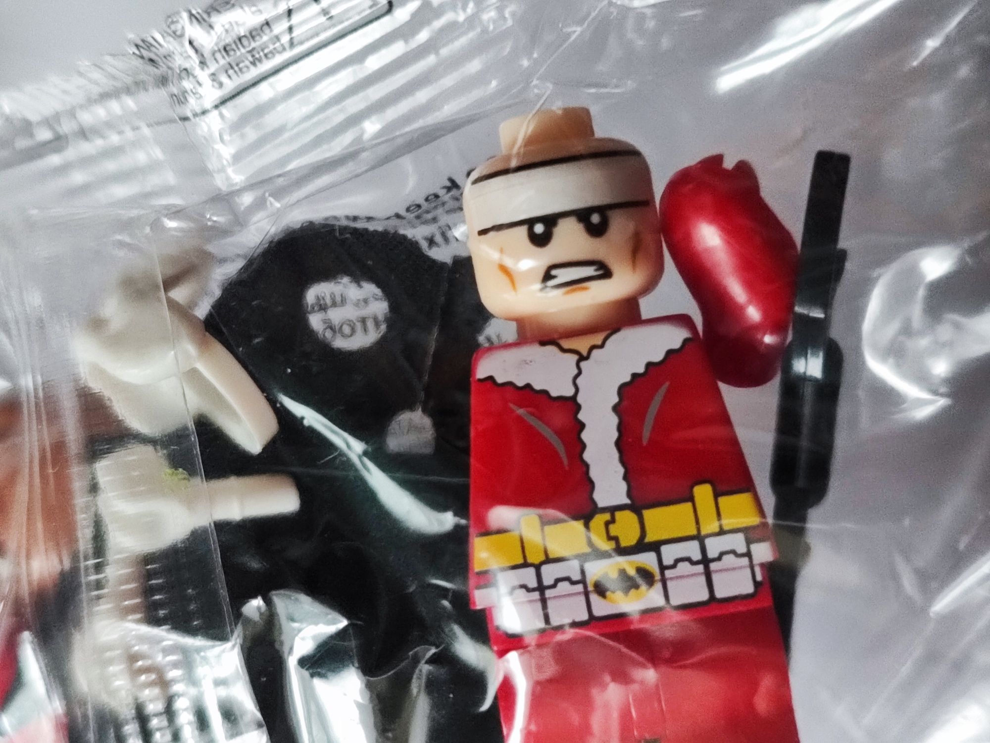Batman św Mikołaj NOWA minifigurka marki KOPF klocki