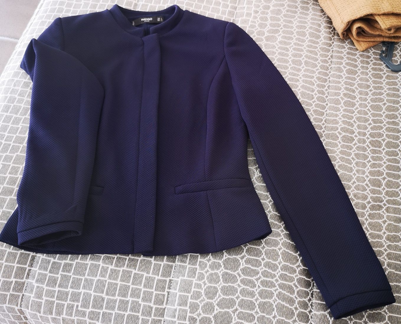 Blazer navy Mango