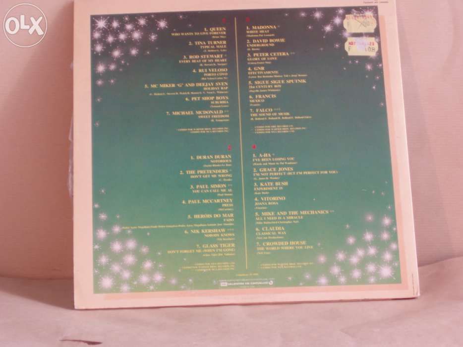 Album duplo, vinil, LP, Jackpot 86 - como novos