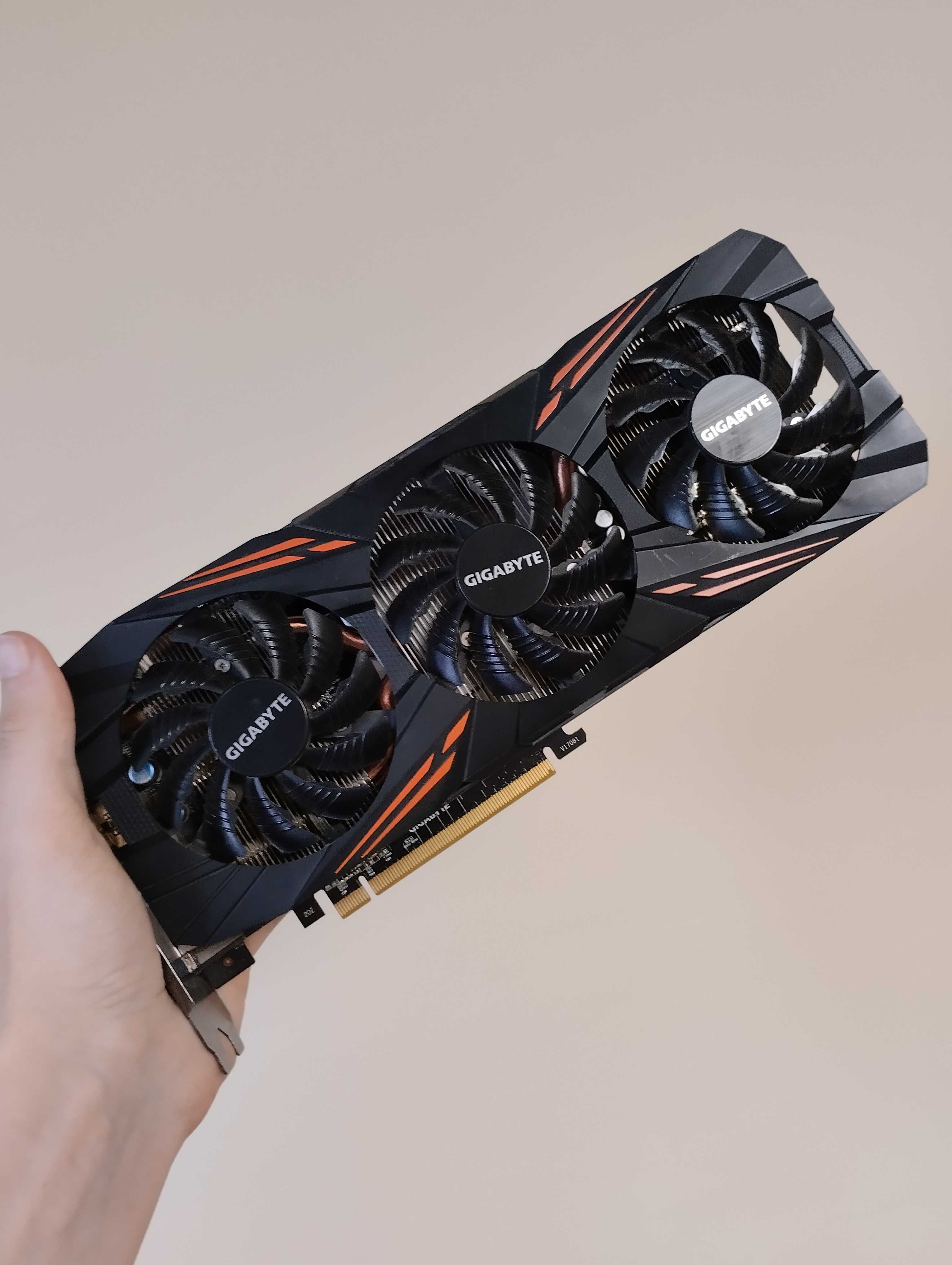 Gtx 1070 8gb gddr5 gigabyte Не робоча