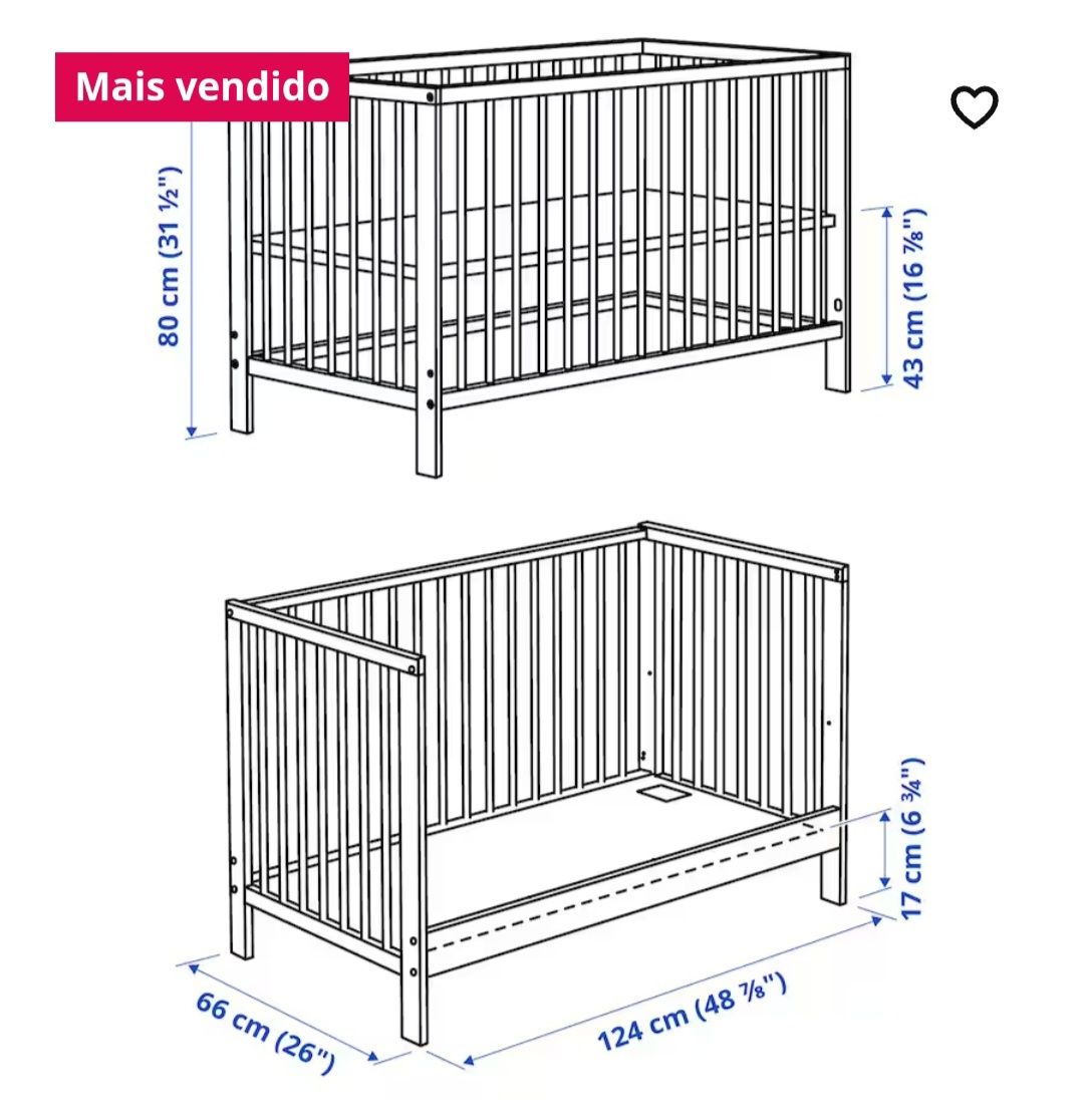 Berço - em bom estado