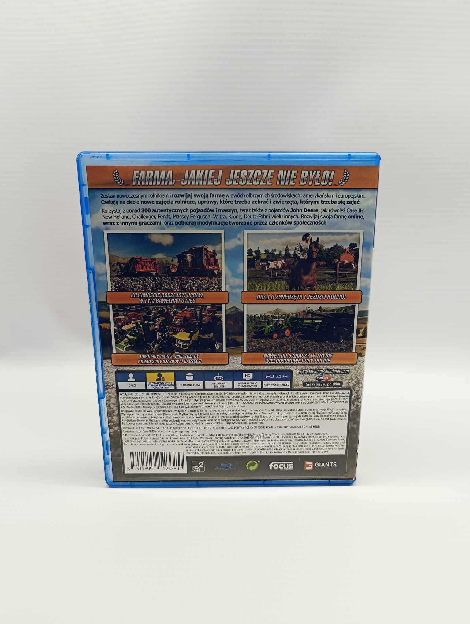 Gra PS4, Farming Simulator 19, Komis Jasło Czackiego
