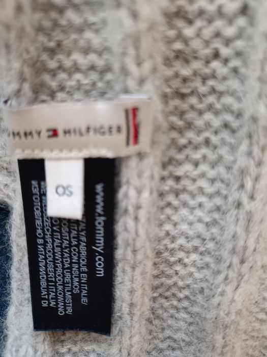 Zestaw zima zimowy komin oraz czapka Tommy Hilfiger