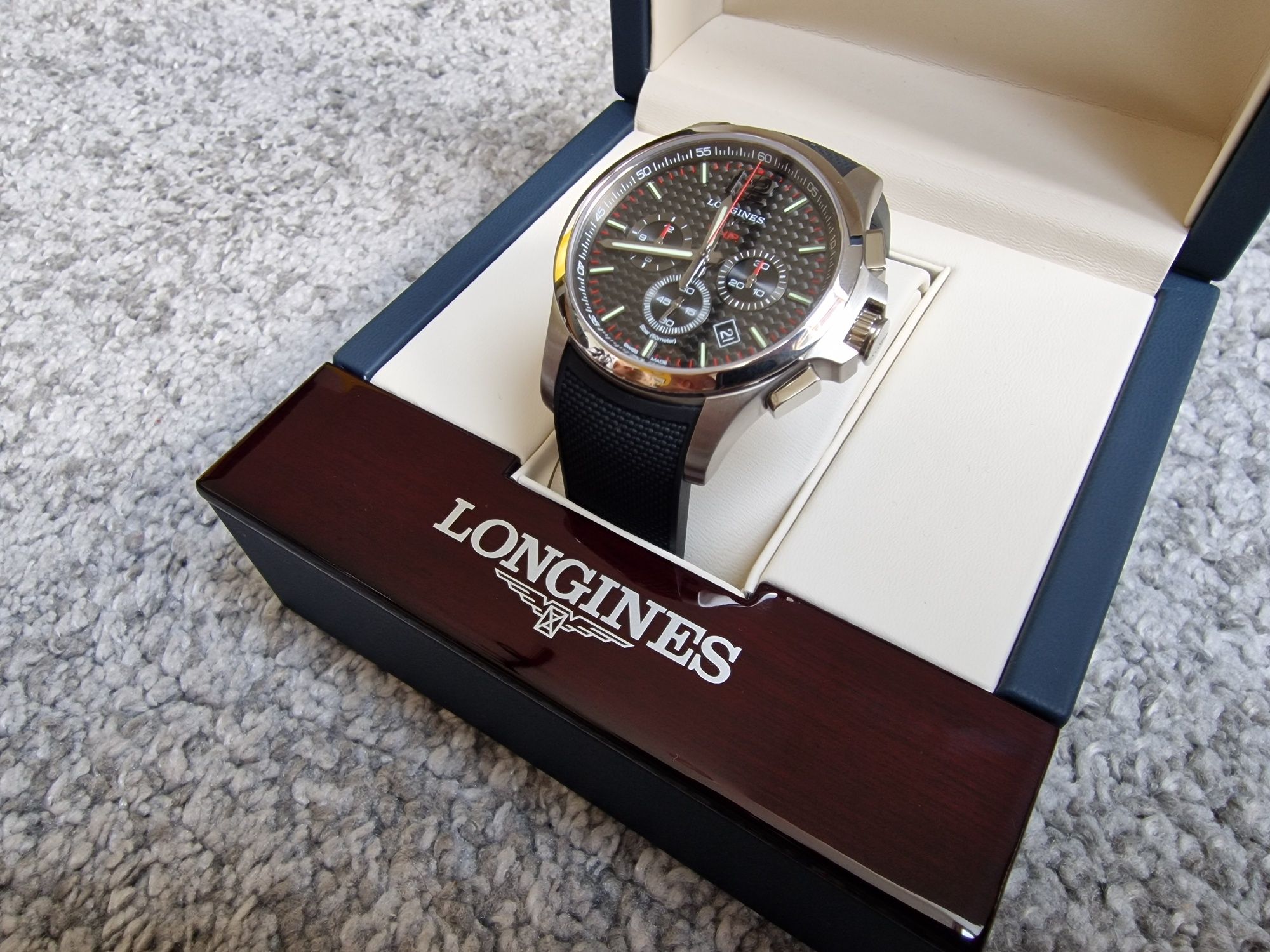 Zegarek Longines Conquest L3.727.4 – nowy, nieużywany, na gwarancji