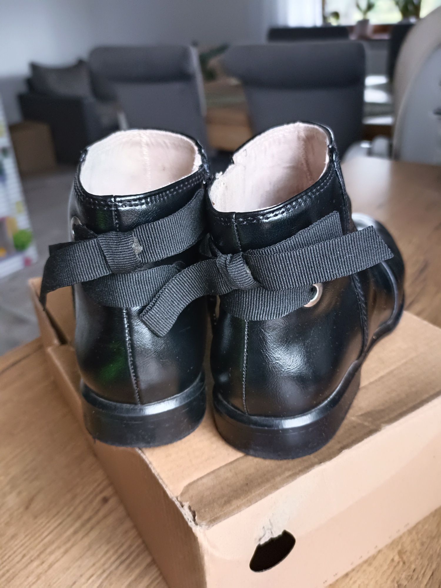 Botki buty zara 30 czarne