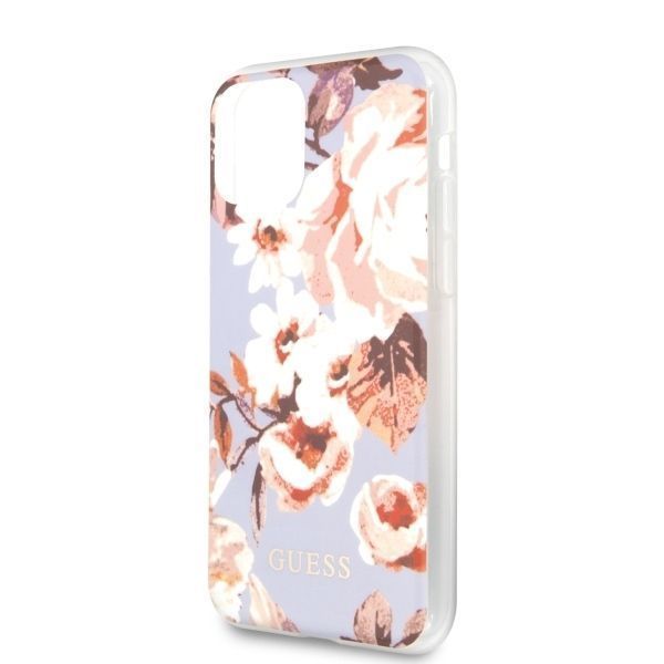 Etui Guess Flower Collection dla iPhone 11 Pro Max w Kwiatowym Wzorze