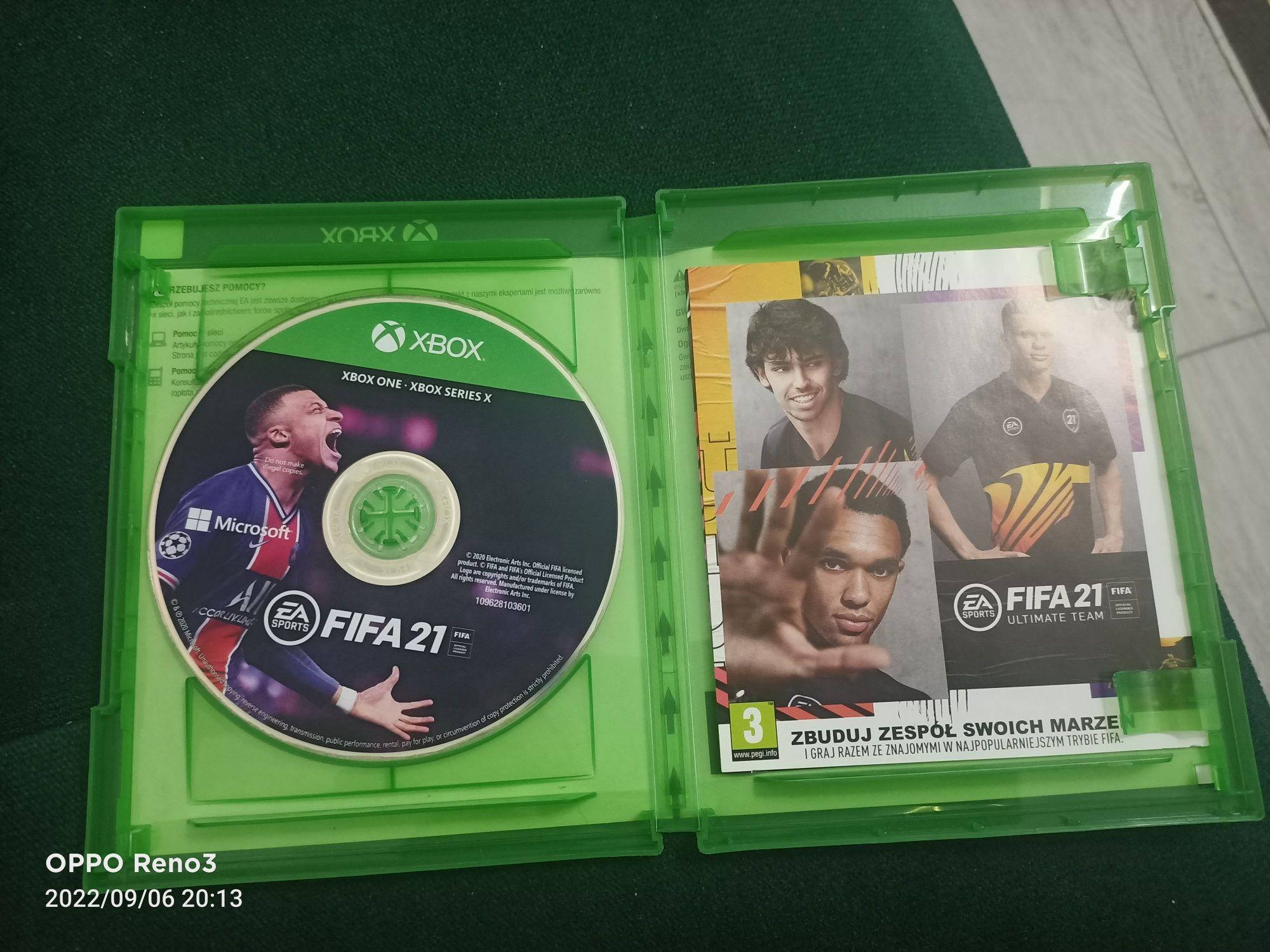 Gra Xbox one FIFA 21