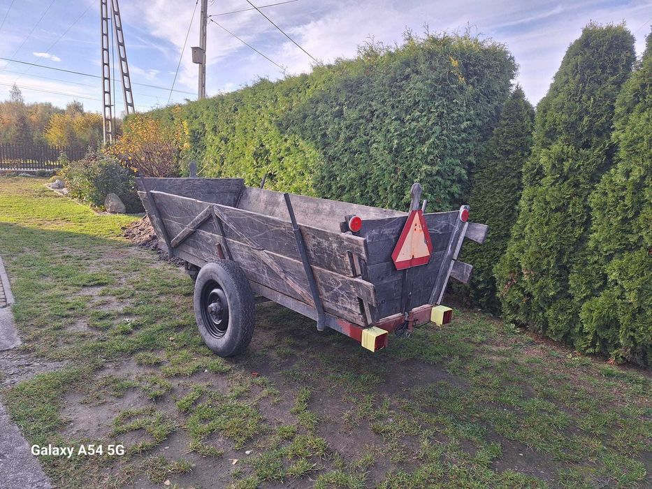 Dwukołówka przyczepa