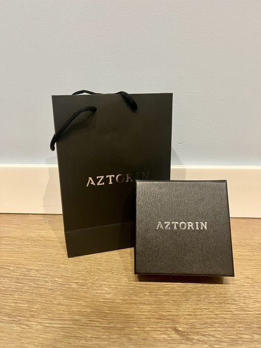 Pudełko podarunkowe na biżuterię mężczyzna czarne Aztorin Apart nowe