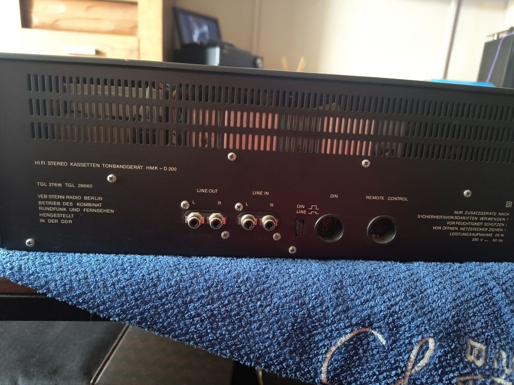 Magnetofon plus wzmacniacz