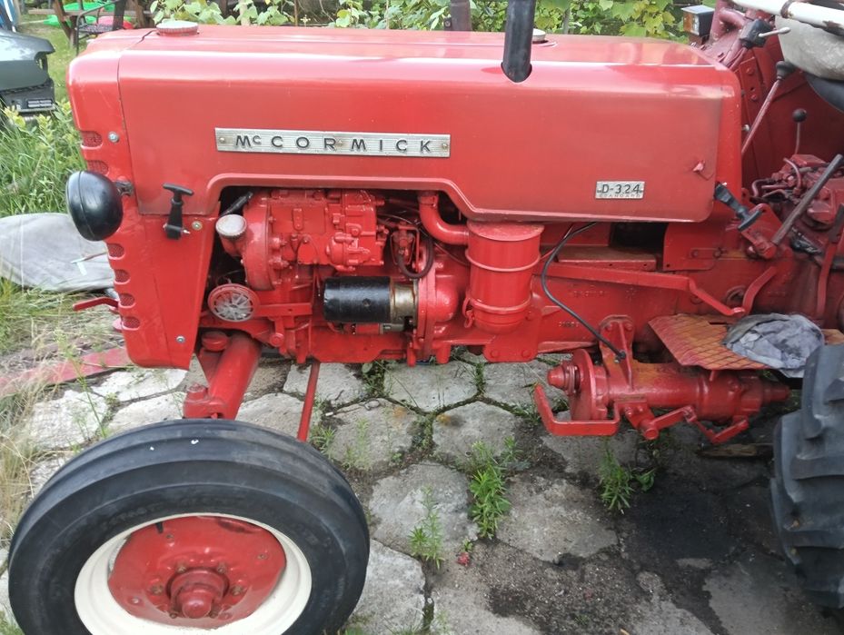 Ciągnik traktor MC Cormick International 324 Diesel 1961r. Zarejestrow