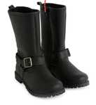 Skórzane botki kozaki r25 dla dziewczynki waterproof