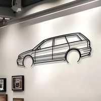 Декоративне панно картина на стіну машина Audi S4 B5 Avant 56см