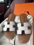 Hermes Oran шлепанцы 39.5 размер